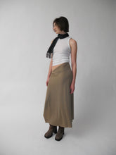 Load image into Gallery viewer, Camel Drape Skirt
